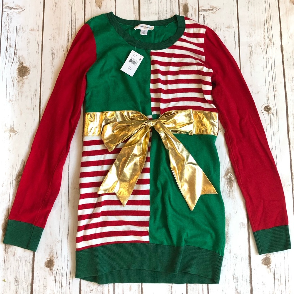 Motherhood Maternity Christmas Sweater